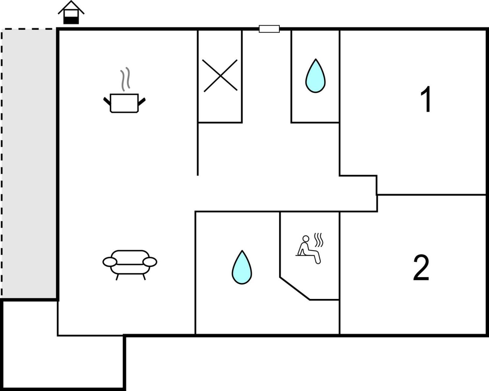 2 Bedroom Amazing Home In Dagebüll Zewnętrze zdjęcie